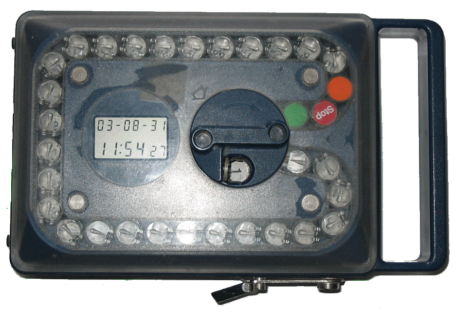 CC-Clock von oben
