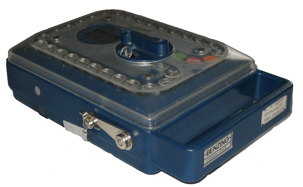 CC-Clock von vorne